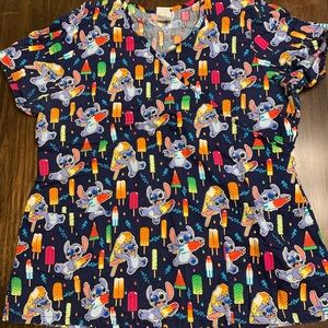 Disney Scrub Top